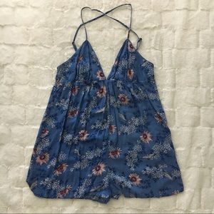 Forever 21 floral Romper